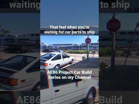 That feel when you’re waiting for car parts to ship #shorts #ae86