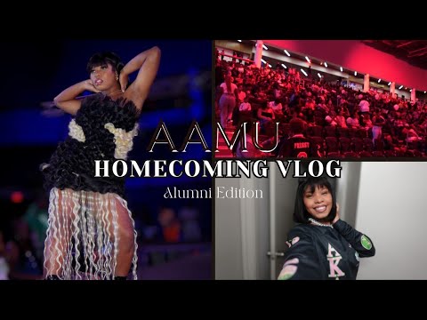 AAMU Hoco Vlog | WMT Fashion Show, NPHC Step Show, Friends Visit Me