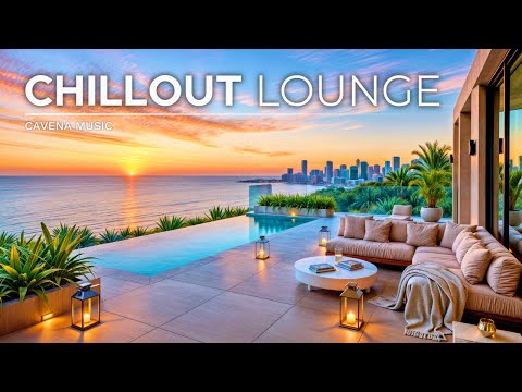 Golden Hour Chillout Vibes 2025 🌅 Luxury Ocean Sunset & Terrace Lounge Music for Relax & Focus