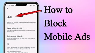 How to Block Ads on Android phone | Stop Ads on Android Phone | Mobile Mein Ads Band Karne Ka Tarika