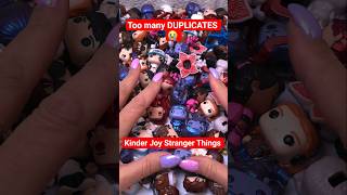 Again?! DUPLICATES Everywhere 😱 Funko Pop Kinder Joy #strangerthings #funkopop #kinderjoy