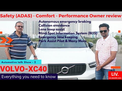 VOLVO XC40 Owner's Review -Safety- ADAS System details Review, Benchmark for Safety cars. #VOLVOXC40