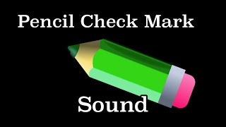 FREE SOUND EFFECTS: Pencil Check Mark/ Writing