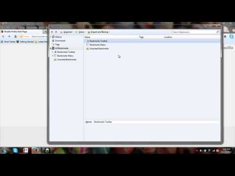 How to Import Bookmarks,History to Mozilla Firefox from other browsers !! Very Easy