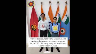 AIR-350 CDS(OTA) 01 2024 - Mr. Rohit 🔥#cds #ota #armyofficer #nda #indianarmy #cultssb  #shorts