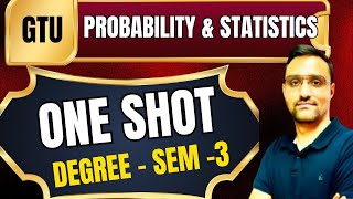 GTU - SEM - 3 - P & S - APPLIED STATISTICS - HYPOTHESIS - ONE SHOT