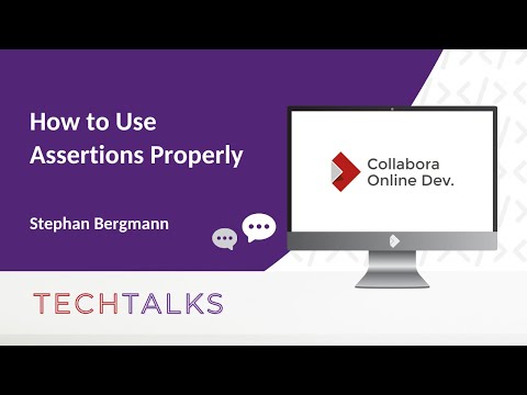 TTT - How to Use Assertions Properly - Stephan Bergmann