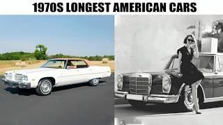 Top 10 LONGEST American Cars of the 1970s