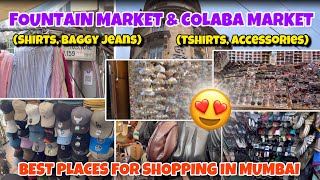 Best Clothing Market In Mumbai | Fountain Market & Colaba Causeway Market | Mukund Joshi Vlogs
