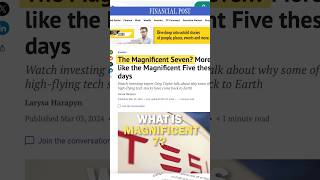 What is Magnificent 7 (M7) in Finance? #stockmarket #trading