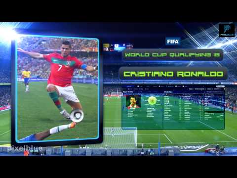 Player's Profile Display 2.5 D Motion Design - CR7