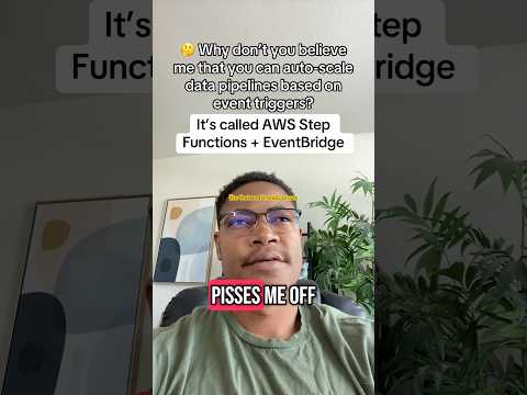 🤔 I get it? But AWS Step Functions + EventBridge #relatable #aws #bigdata #crashout #yn