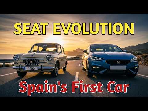 SEAT Evolution 1953 → 2027 | From Spain’s First Car to Modern Design Icon