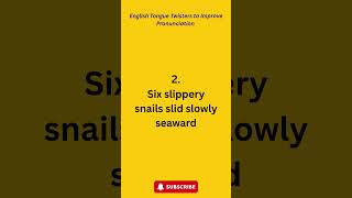 5 English Tongue Twisters to Boost Your Fluency #englishpronunciation #ielts