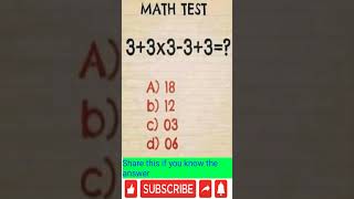 "Math Brain Teasers That Will Make You Think!"#youtubeshorts #math