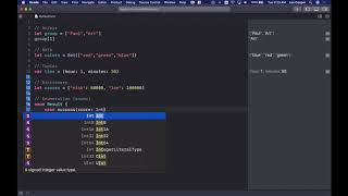 100 Days of Swift (Day 2 - Arrays, Sets, Dictionaries, Tuples, Enums)