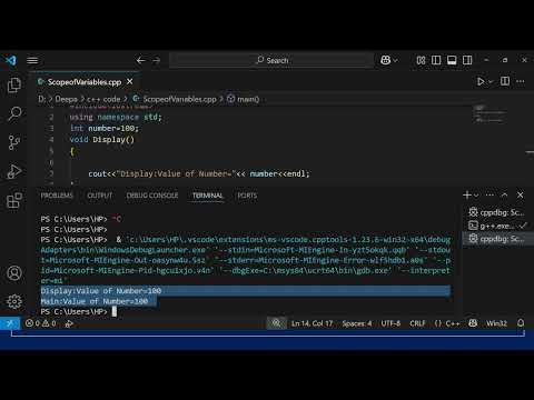 GLOBAL vs. LOCAL SCOPE in C++ – Crystal‑Clear in 10 Minutes!