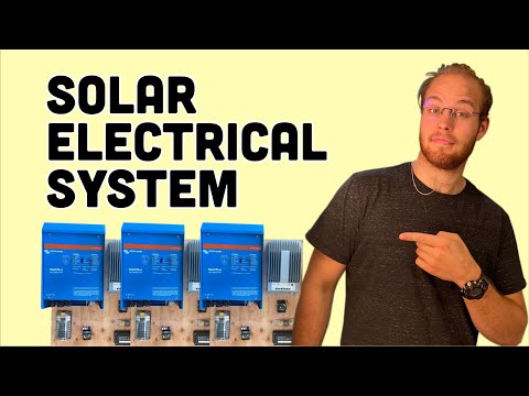 DESIGNING OUR SOLAR SYSTEMS: Electrical layout for bus or van conversions.