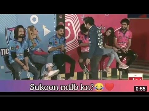 Laraib and Maheen❤Sukoon mutlab Tumm😂game show asaiy chalay ga