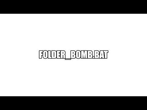 Batch script Folder Bomb