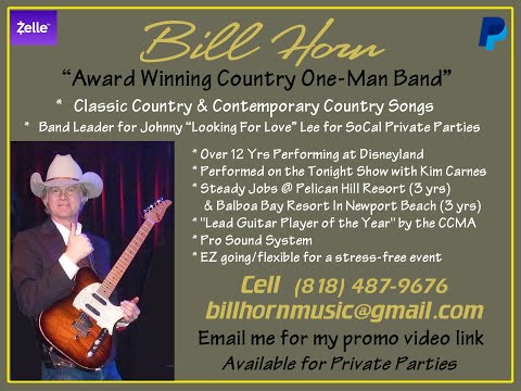 Bill Horn Classic Country Solo @ the 50th Reunion of The Little House on the Prairie