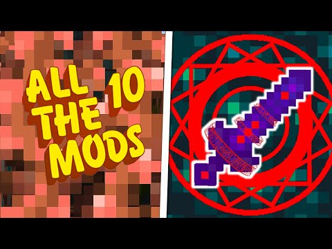 I Built Minecraft's Strongest Sword! Modded Minecraft!