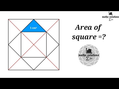 Find the area of the square