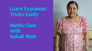 Maths Class Based on Exponent Tricks