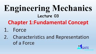 Characteristics and Representation of a Force Lecture 003