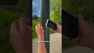 No Tripod? No Problem!  🤯 #iphonecamera #iphonehacks #shorts