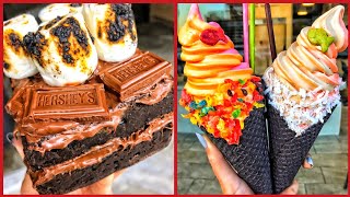 Yummy Satisfying Dessert Compilation| Satisfying Dessert and Ice cream| chocolate cake Compilation😋