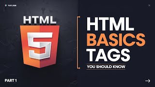 HTML Basics for Beginners Full Course (Part 1) | Start Your Front-End Journey!