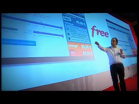 Free Mobile - Lancement De l'Offre Mobile - Conférence De Presse (10 Janvier 2012) [Ultra HD 4K]