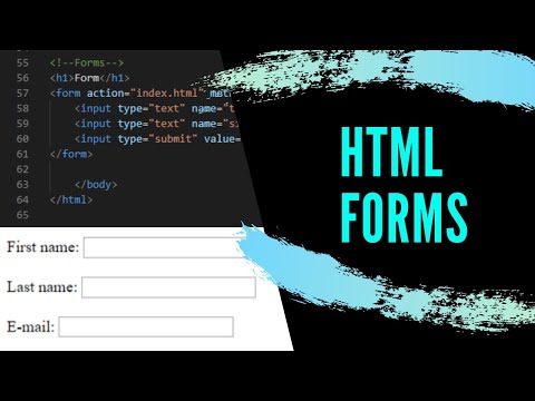 Learn HTML | How to use forms in HTML