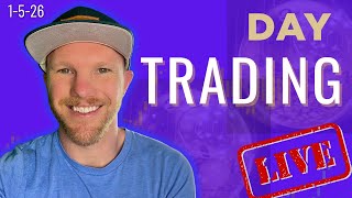 🔴Giveaway! Day Trading LIVE ES / NQ 1.5.2026