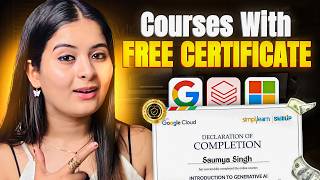 Free Certification Courses from Microsoft, Google & Databricks