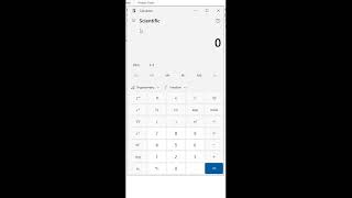 Different Modes or types of calculator in PC | Beginner Guide #techhowto #computertips #pc #concept