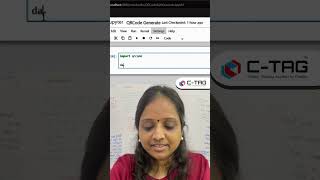 QR Generation with Python Explained in 60s | C-TAG Coding