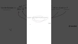 Substitution #edexcel#gcsemaths #exam #school#highschoolmath #helpmemakethismakesense #matheducation