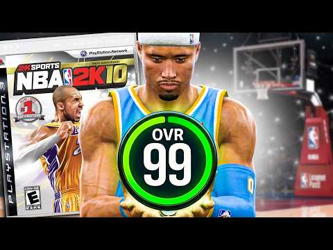 Surviving the Longest Grind in NBA 2K History... | 40 to 99 Overall in NBA 2K10