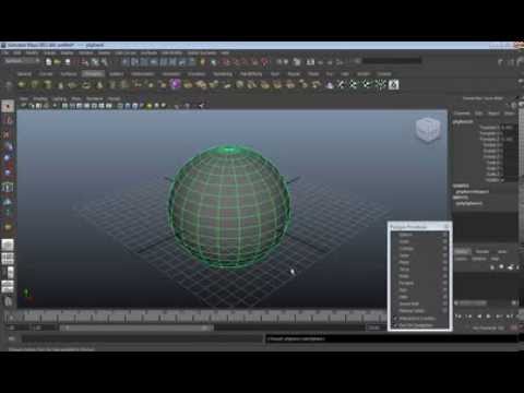 Maya polygon basics part1