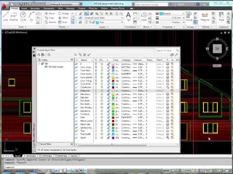 AutoCAD hatching