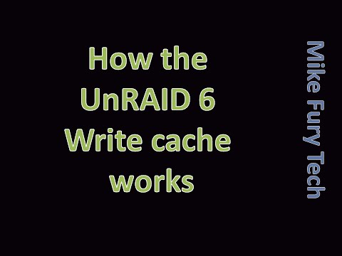 How the UnRAID 6 Write Cache Works
