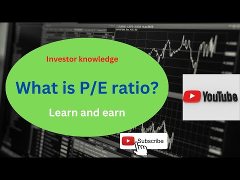 What is P/E ratio in investing? New investors watch this,