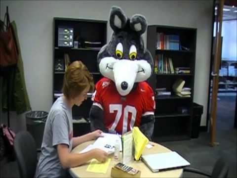 Charlie the Coyote Visits the Writing Center