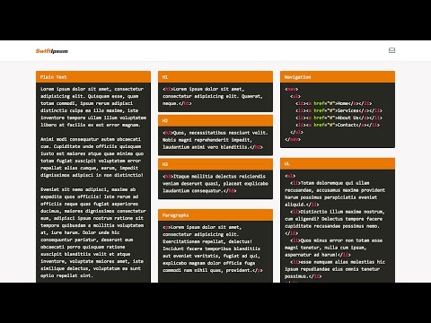 Time-lapse Web Development | Building SwiftIpsum.com