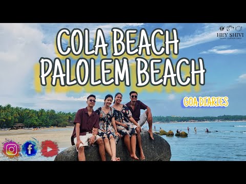 VISITED COLA BEACH || PALOLEM BEACH 🌊 DID KAYAKING🛶 Goa Diaries || Shivangee Rajkhowa||