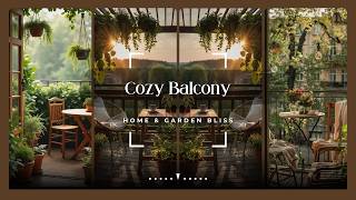 Minimalist Cozy Balcony Aesthetic for Every Style