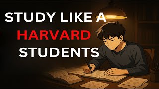 हार्वर्ड छात्रों की 4 Study Techniques | Learn Like a Harvard Student#HarvardStudyTechniques