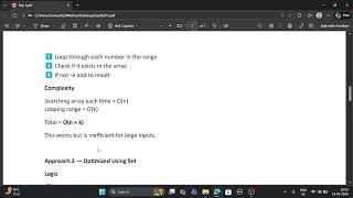 Geeks for Geeks POTD 60 Days Challenge Day 1